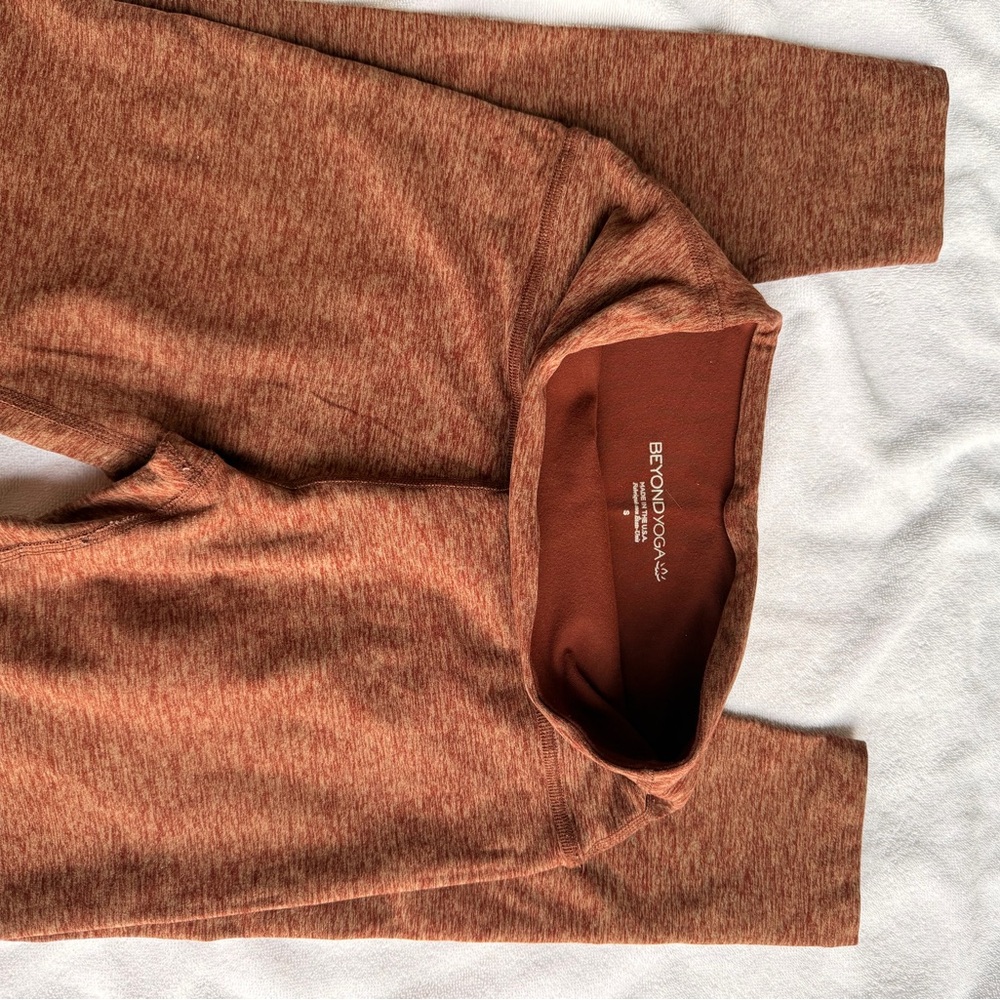 Beyond Yoga Rust Leggings